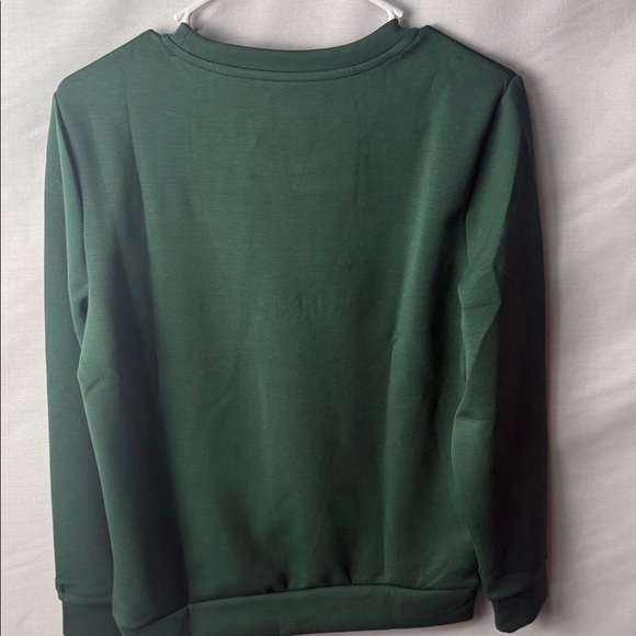 Hunter Forest Green Crewneck Sweater - Picture 7 of 7